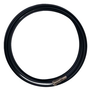 CARBON TEFLON LINER for WELDING TORCH- 4m - for Alu / Stainless Steel 1mm to 1.2mm - Black